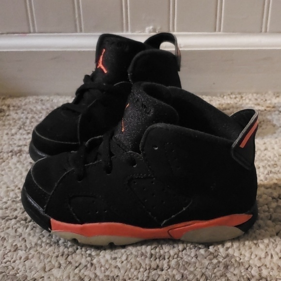 KID'S Unisex Jordan 6 Infrared - Picture 1 of 5